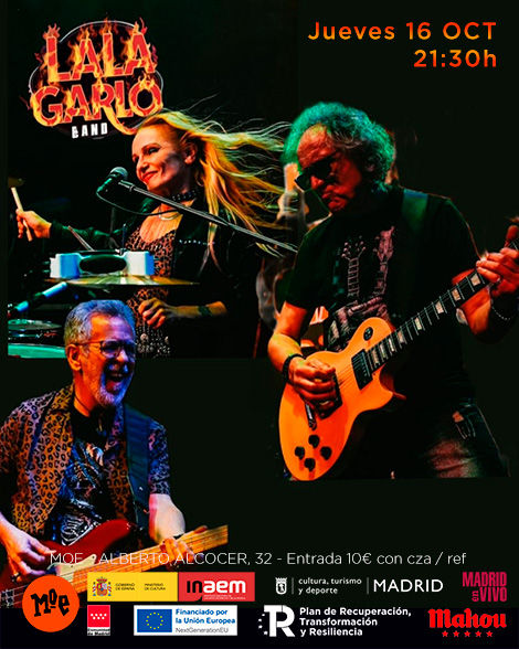 Octubre-16 / Moe Club / Lala Garlo