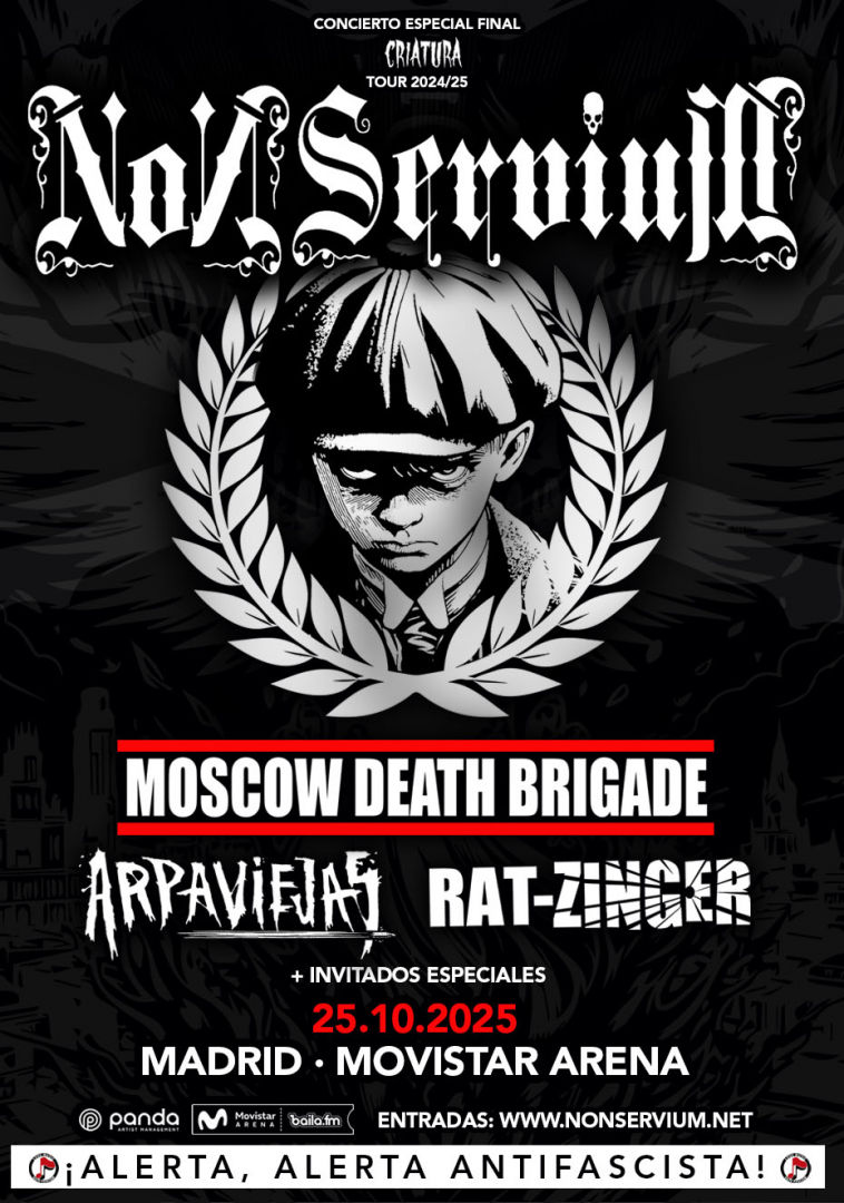 Octubtre-25 / Movistar Arena / Non Servium