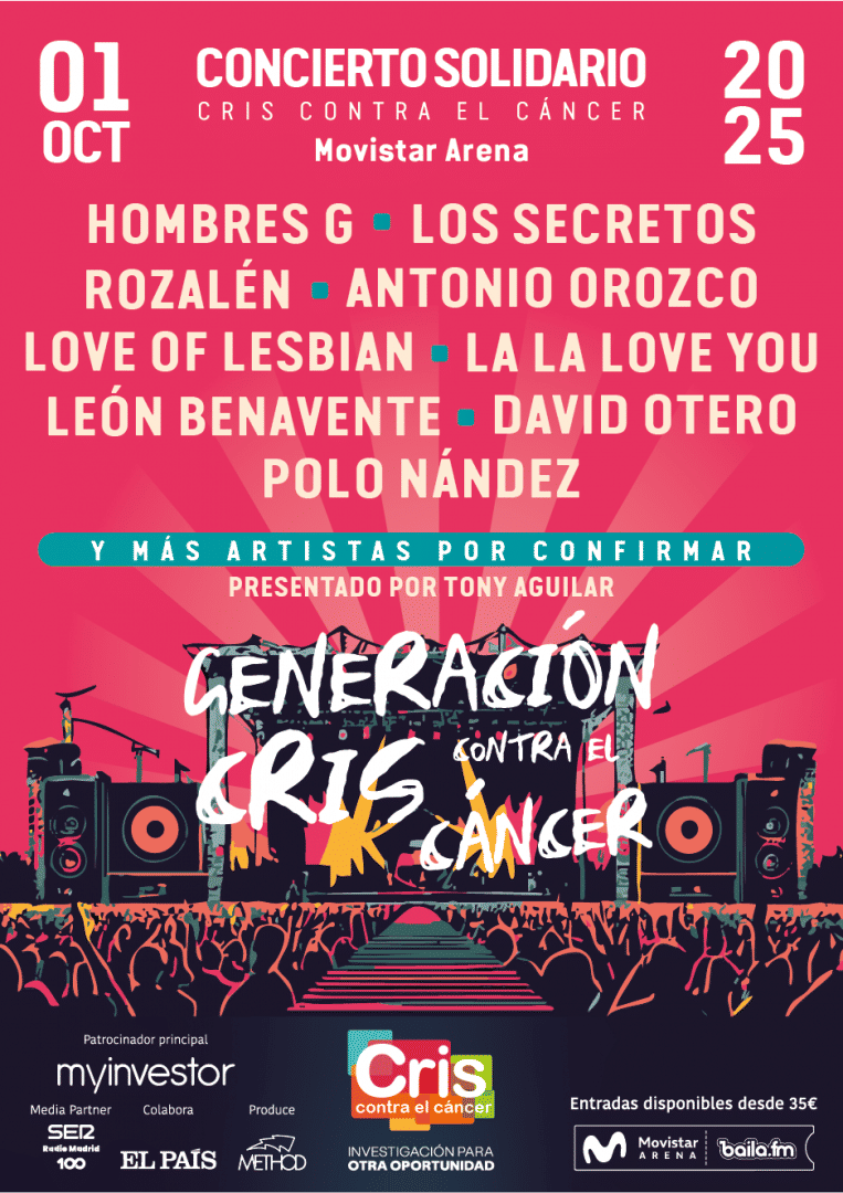 Octubre-1 / Movistar Arena / Cris contra el Cancer