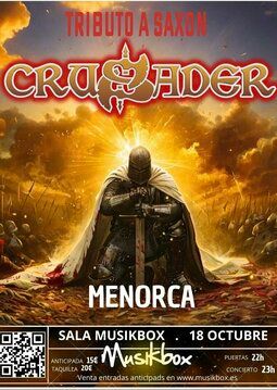 Octubre-18 / Sala Musikbox / Crusader (Tributo Saxon)
