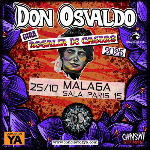 Octubre-25 / Sala Paris 15 / Don Osvaldo