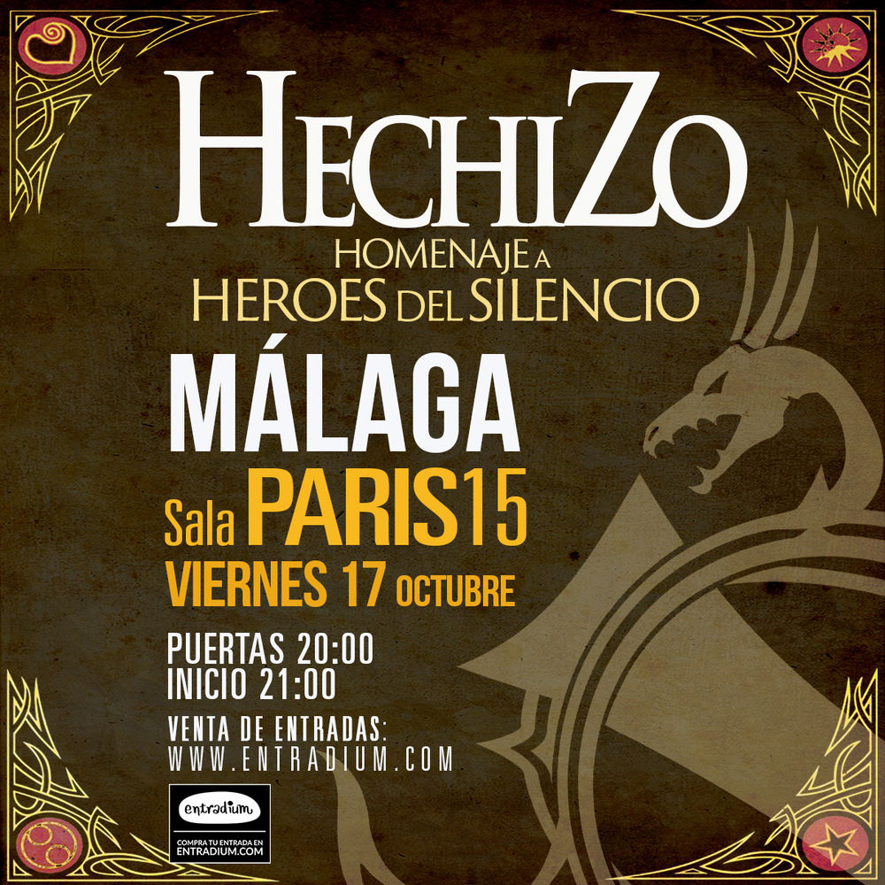 Octubre-17 / Sala Paris 15 / Hechizo (Tributo Heroes)