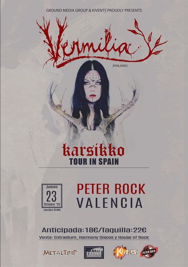 Octubre-23 / Peter Rock Club / Vermilia