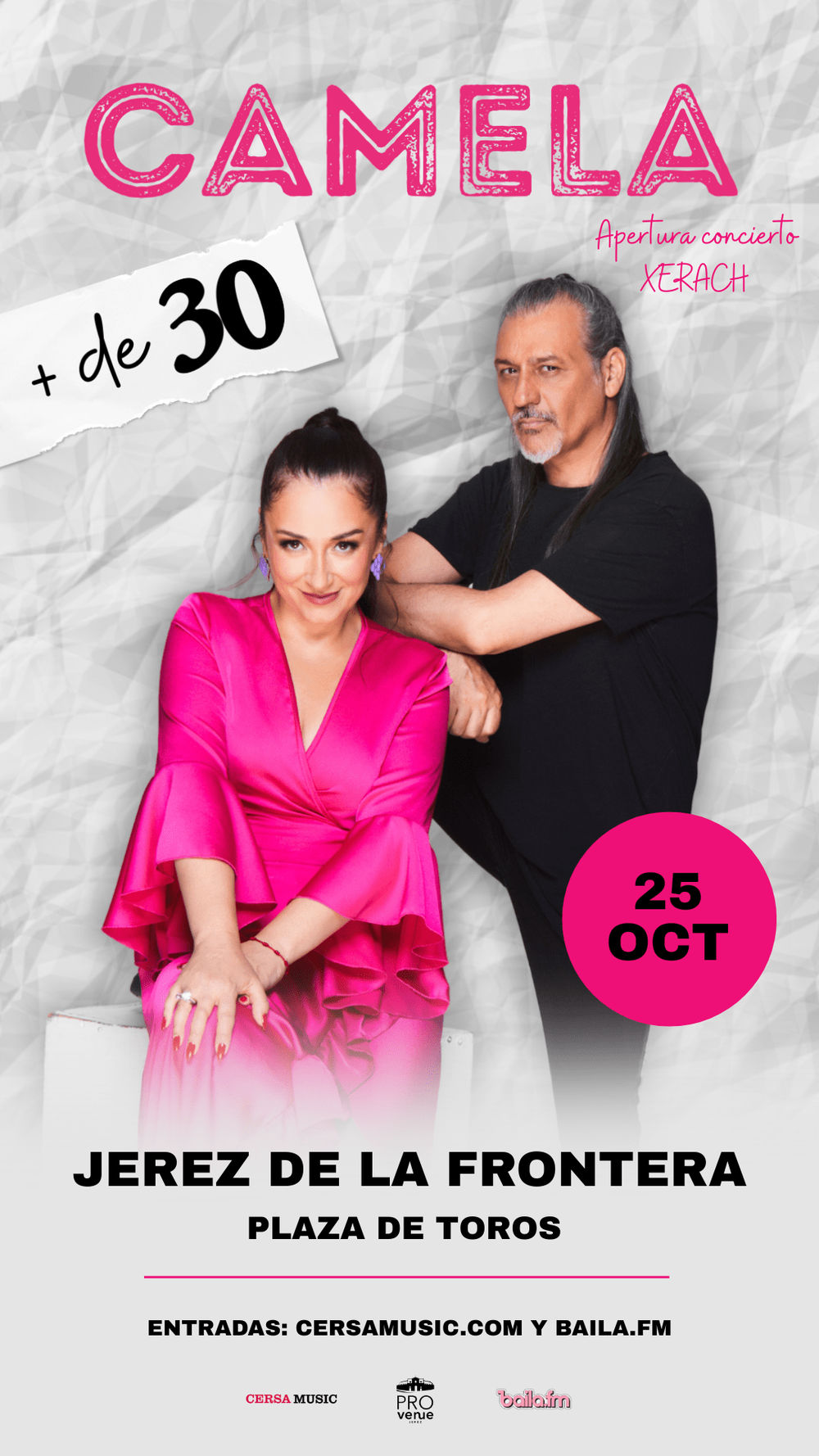 Octubre-25 / Plaza Toros de Jerez / Camela