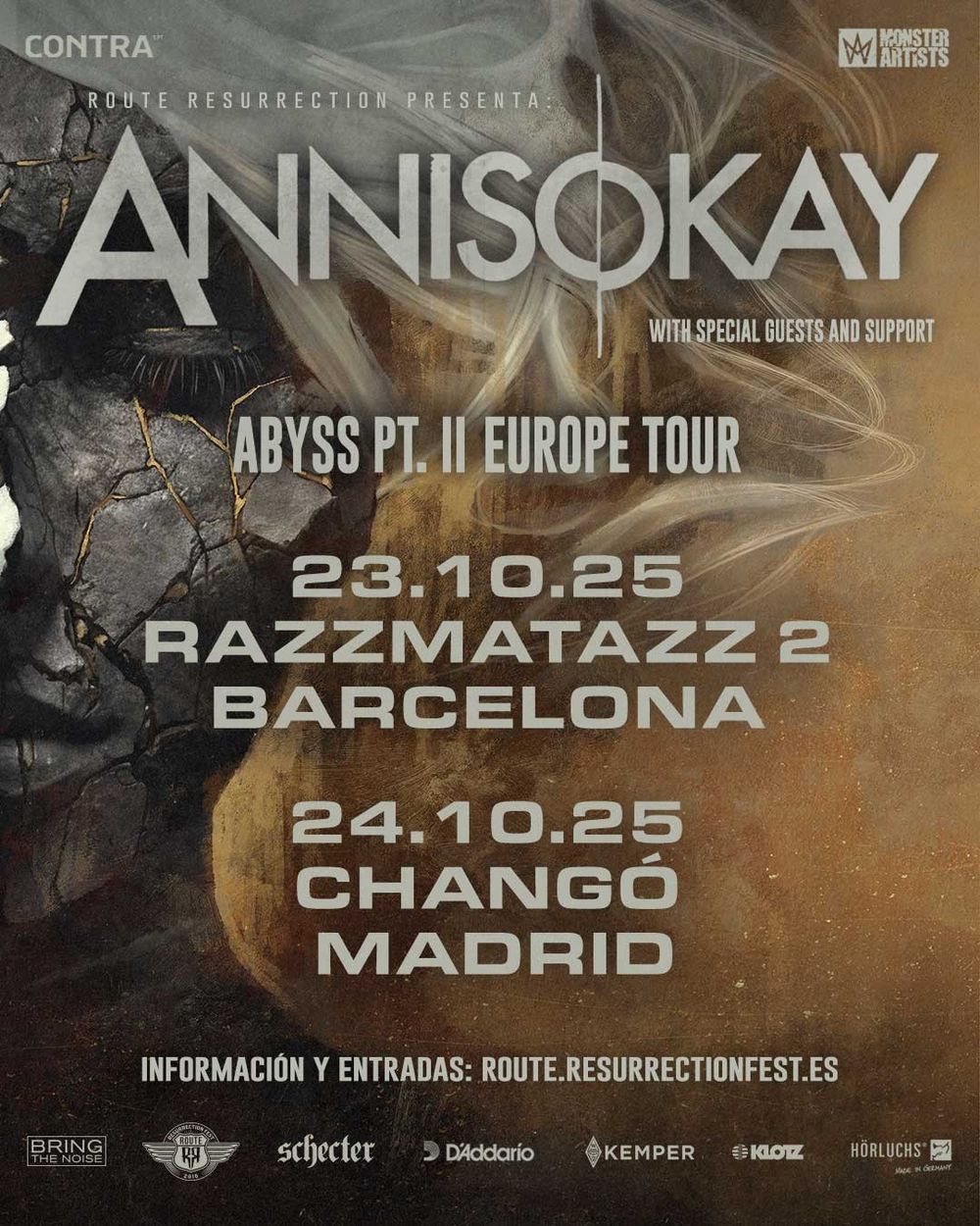 Octubre-23 / Razzmatazz / Annisokay