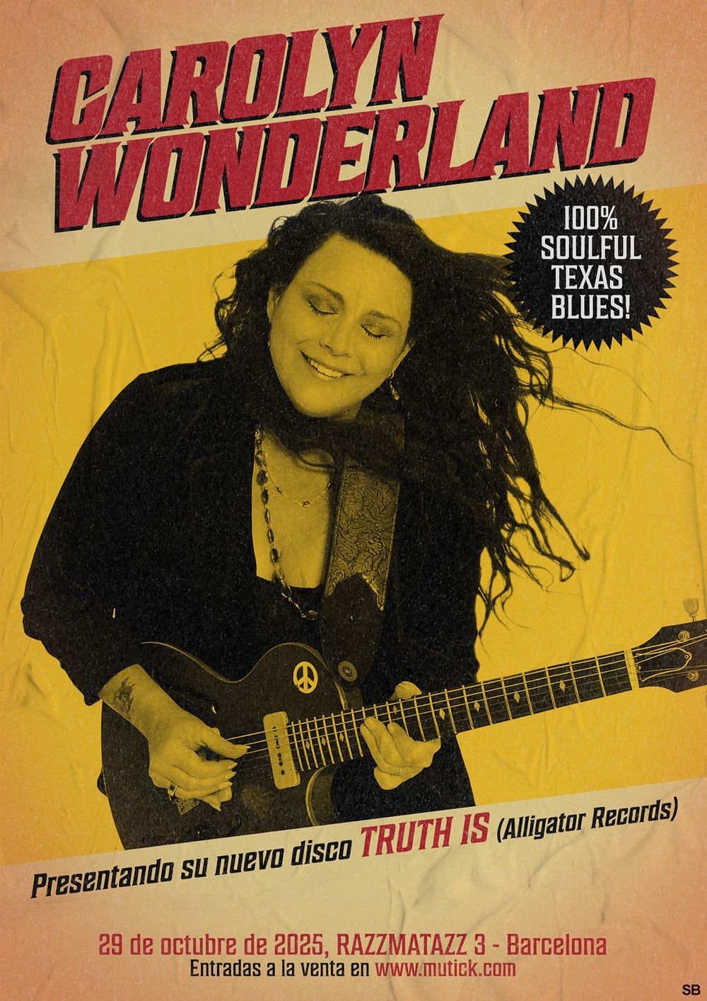 Octubre-29 / Razzmatazz / Carolyn Wonderland