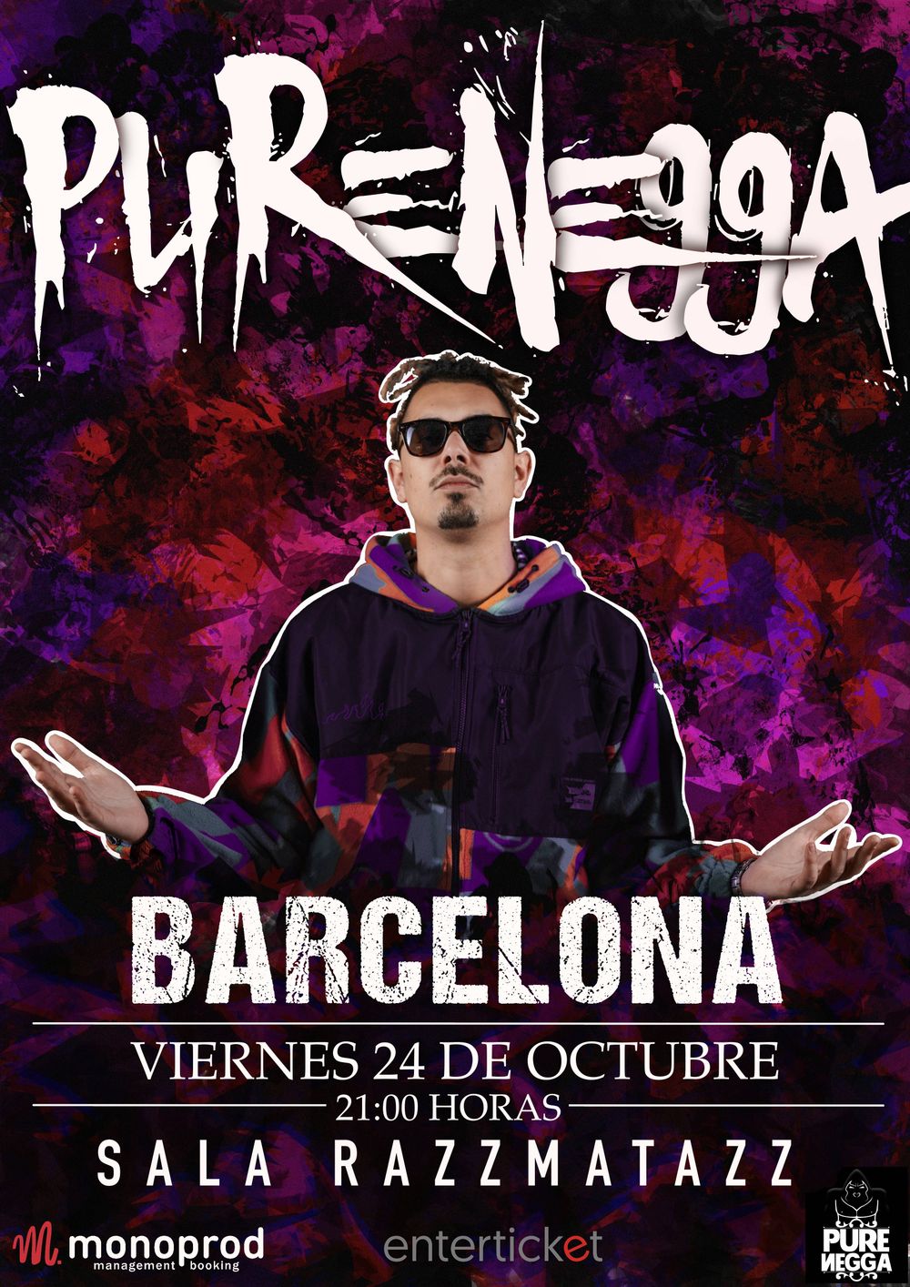 Octubre-24 / Razzmatazz / Pure Negga