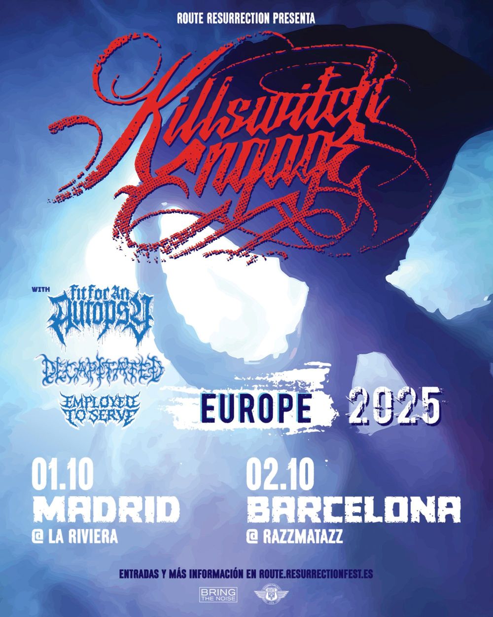 Octubre-2 / Razzmatazz / Killswitch Engage