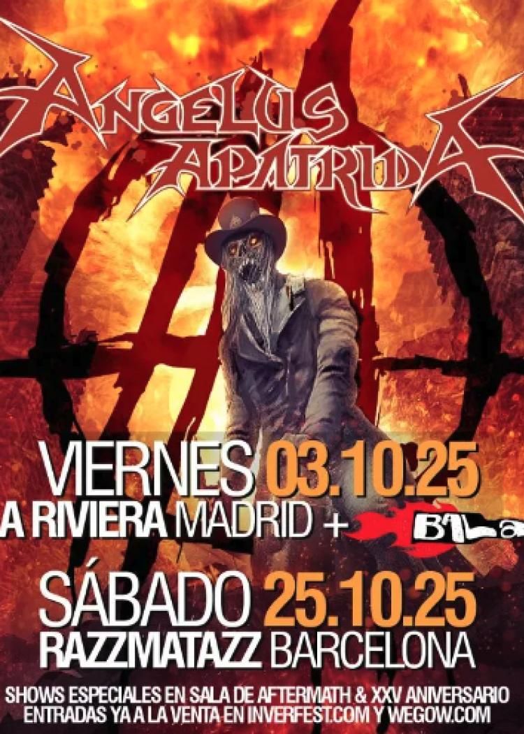 Octubre-25 / Razzmatazz / Angelus Apatrida