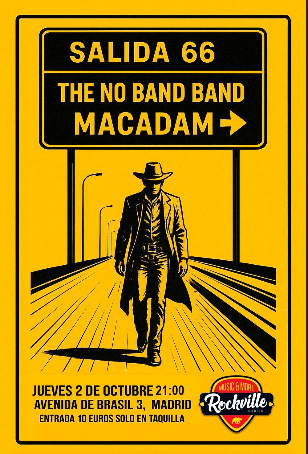 Octubre-2 / Rockville / The No Band Band + Macadam