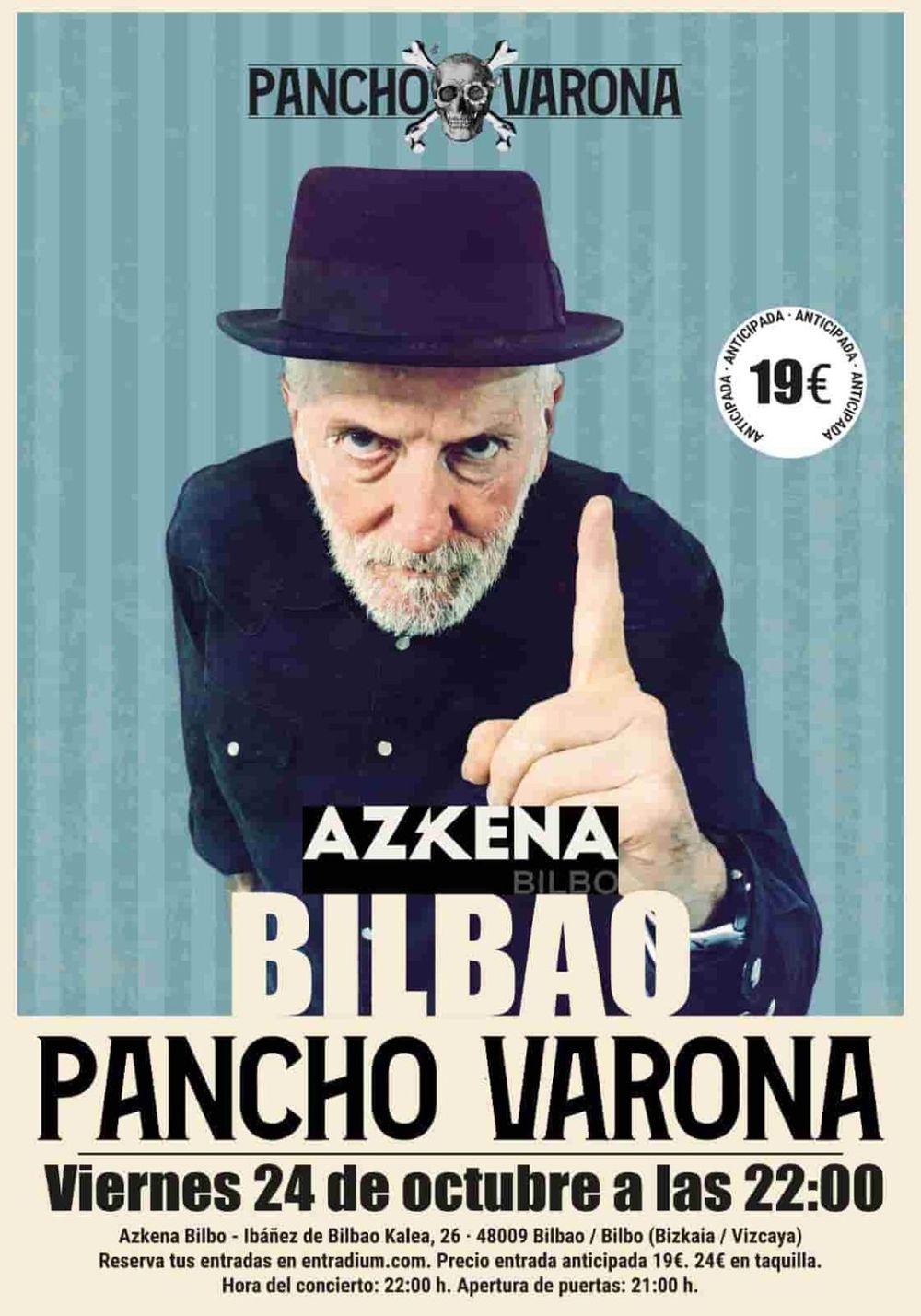 Octubre-24 / Sala Azkena / Pancho Varona