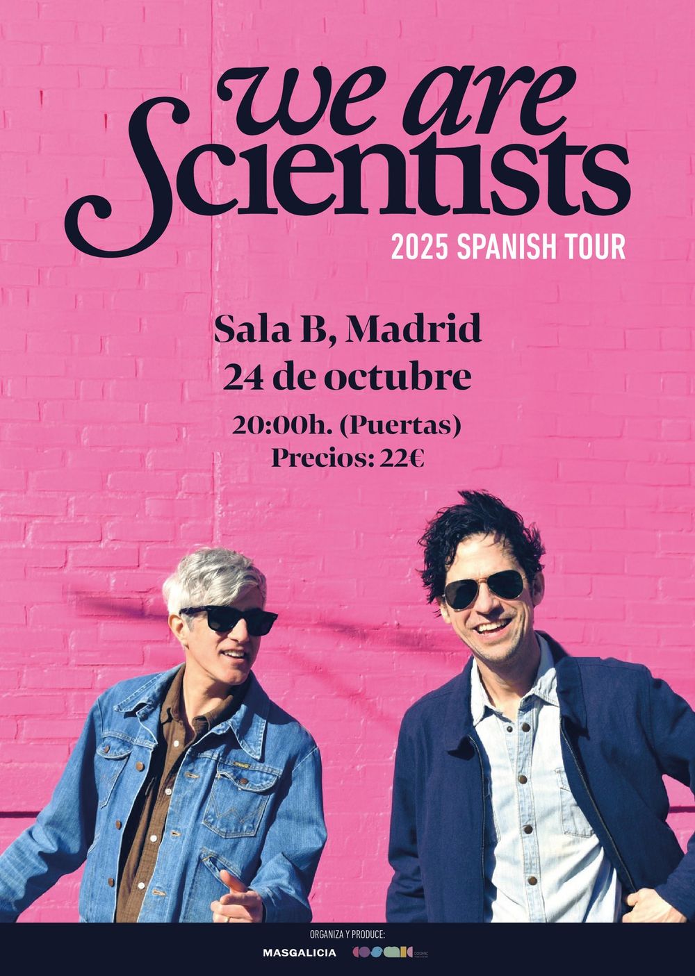 Octubre-24 / Sala B Madrid / We Are Scientists