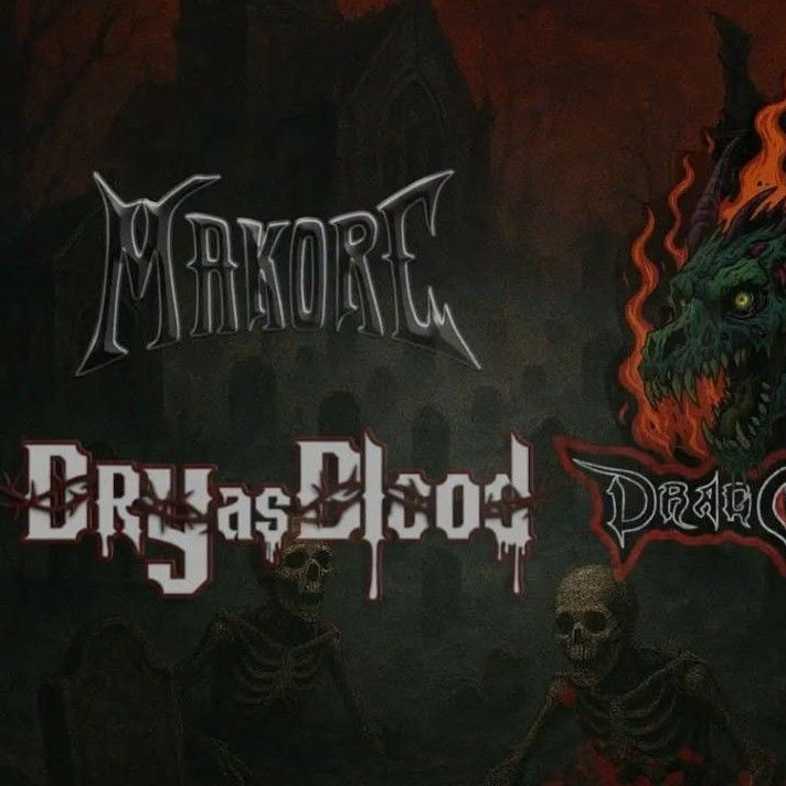 Octubre-31 / Sala La Movida / Halloween fest: Makore + Dry As Blood + Dragonsoul