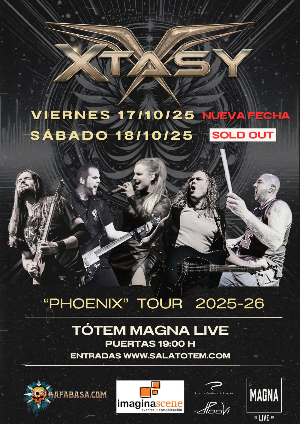 Octubre-17 / Sala Totem / Xtasy