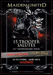 Octubre-25 / Sala Wolf / Maiden United