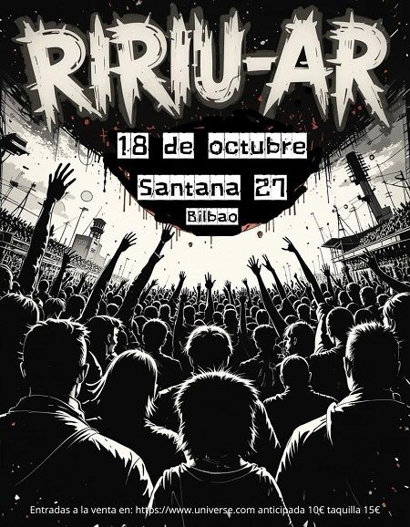 Octubre-18 / Sala Santana 27 / Ririu-Ar