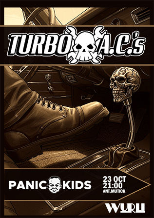 Octubre-23 / Wurlitzer Ballroom / Turbo A.C.’s