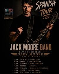 Jack Moore Band ‘Tributo Gary Moore’ en AMC Bocanegra (Piloña) · 1 de agosto, 2026