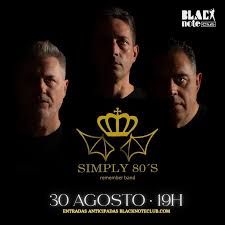 Concierto de Simply 80’s en Black Note Club (Valencia) · 29 de agosto, 2026