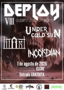 VIII Deploy Metal Fest en CCC L’Escorxador (Elche) · 1 de agosto, 2026