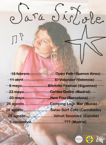 Concierto de Sara Sístole en Don Giorgio (La Coruña) · 29 de agosto, 2026