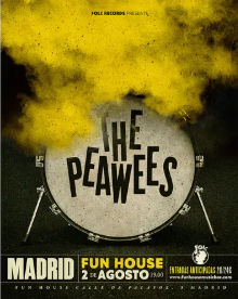Concierto de The Peawees en Fun House (Madrid) · 2 de agosto, 2026