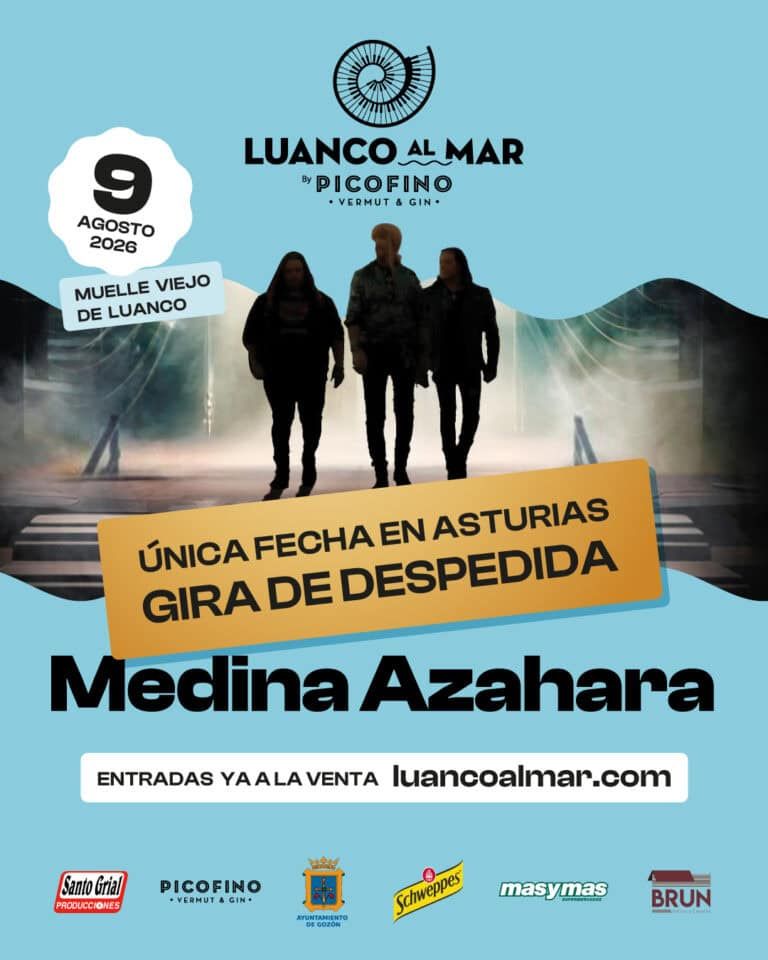 Concierto de Medina Azahara en Luanco al Mar (Luanco) · 9 de agosto, 2026
