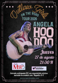 Concierto de Angela Hoodoo en Monkey Man (Guadalajara) · 27 de agosto, 2026