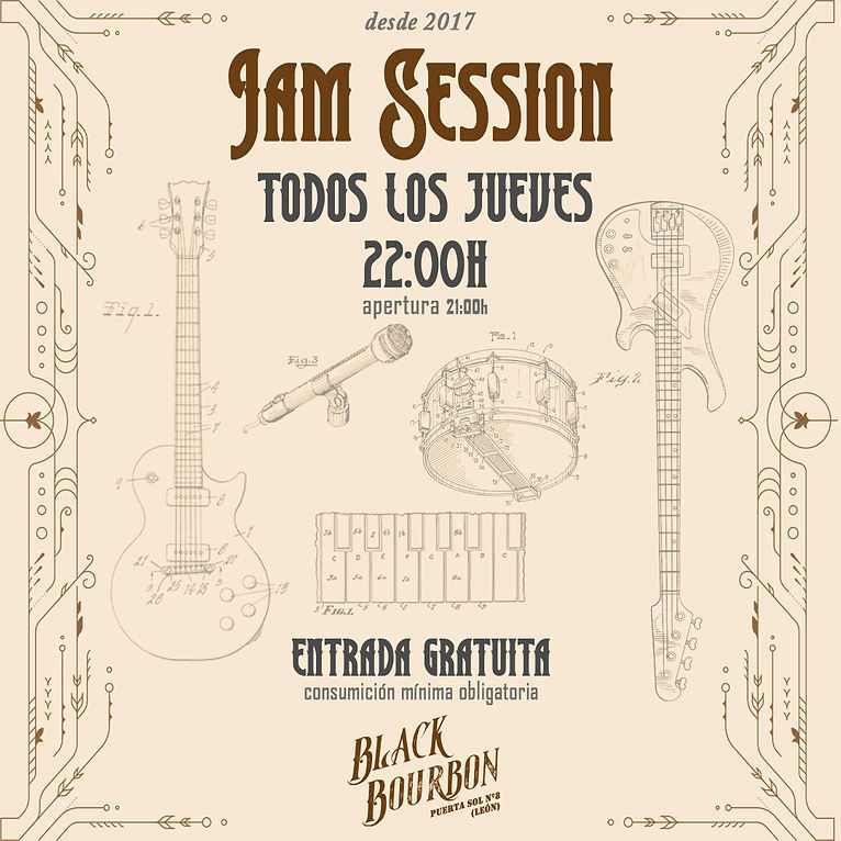BB Jam Session en Black Bourbon (León) · 16 de julio, 2026