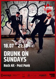Concierto de Drunk on Sundays en El Perro de la parte de Atrás (Madrid) · 18 de julio, 2026