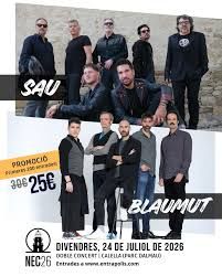 Festival NEC en Parc Dalmau (Calella) · 24 de julio, 2026