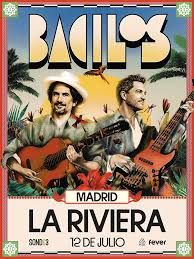 Concierto de Bacilos en Sala La Riviera (Madrid) · 12 de julio, 2026