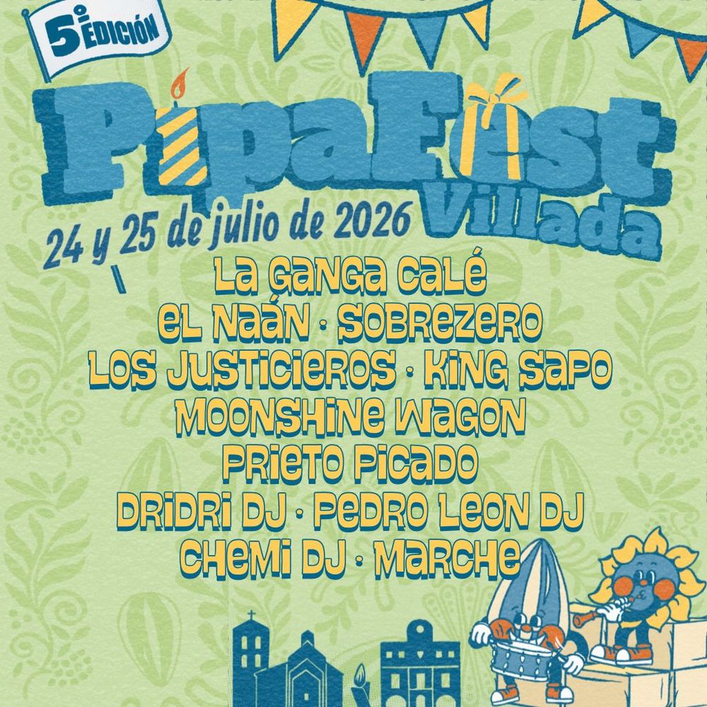 PipaFest en Calle Tomás Salvador (Villada) · 25 de julio, 2026