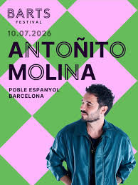 Concierto de Antoñito Molina en Poble Espanyol (Barcelona) · 10 de julio, 2026