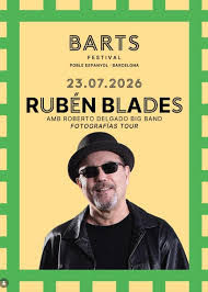 Concierto de Rubén Blades en Poble Espanyol (Barcelona) · 23 de julio, 2026