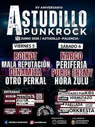 Astudillo Punk Rock en Avenida Nacho Viciosa (Astudillo) · 6 de junio, 2026