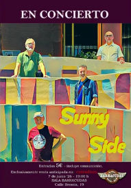 Concierto de Sunny Side en Barracudas Rock Bar (Madrid) · 7 de junio, 2026