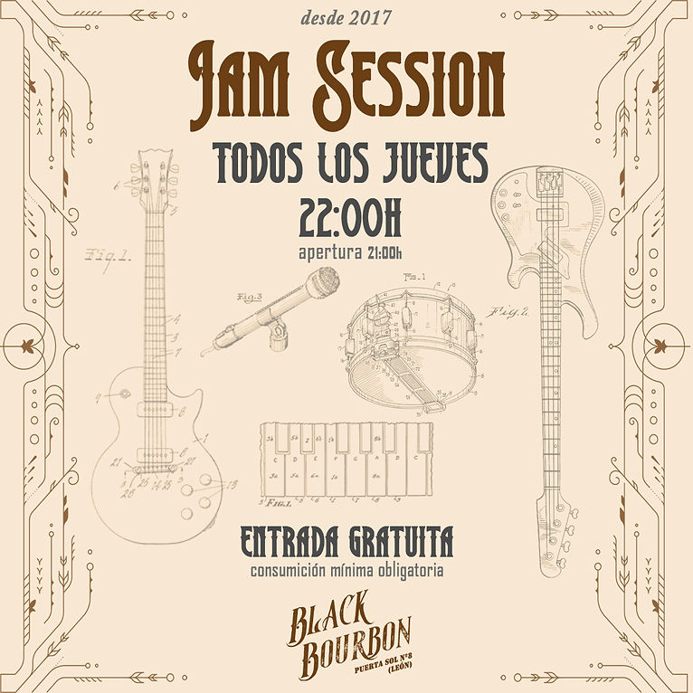 BB Jam Session en Black Bourbon (León) · 18 de junio, 2026