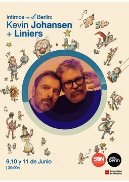 Concierto de Kevin Johansen y Liniers en Café Berlín (Madrid) · 10 de junio, 2026