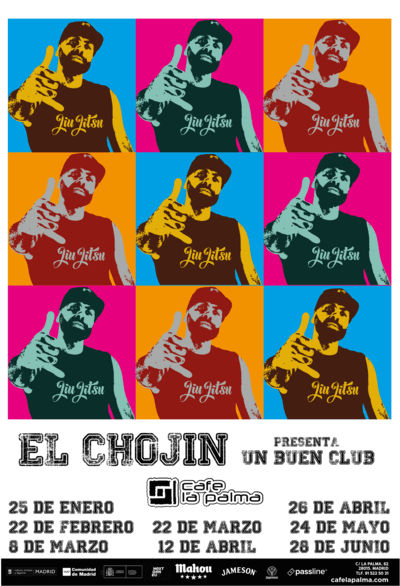 Concierto de El Chojin en Café La Palma (Madrid) · 28 de junio, 2026