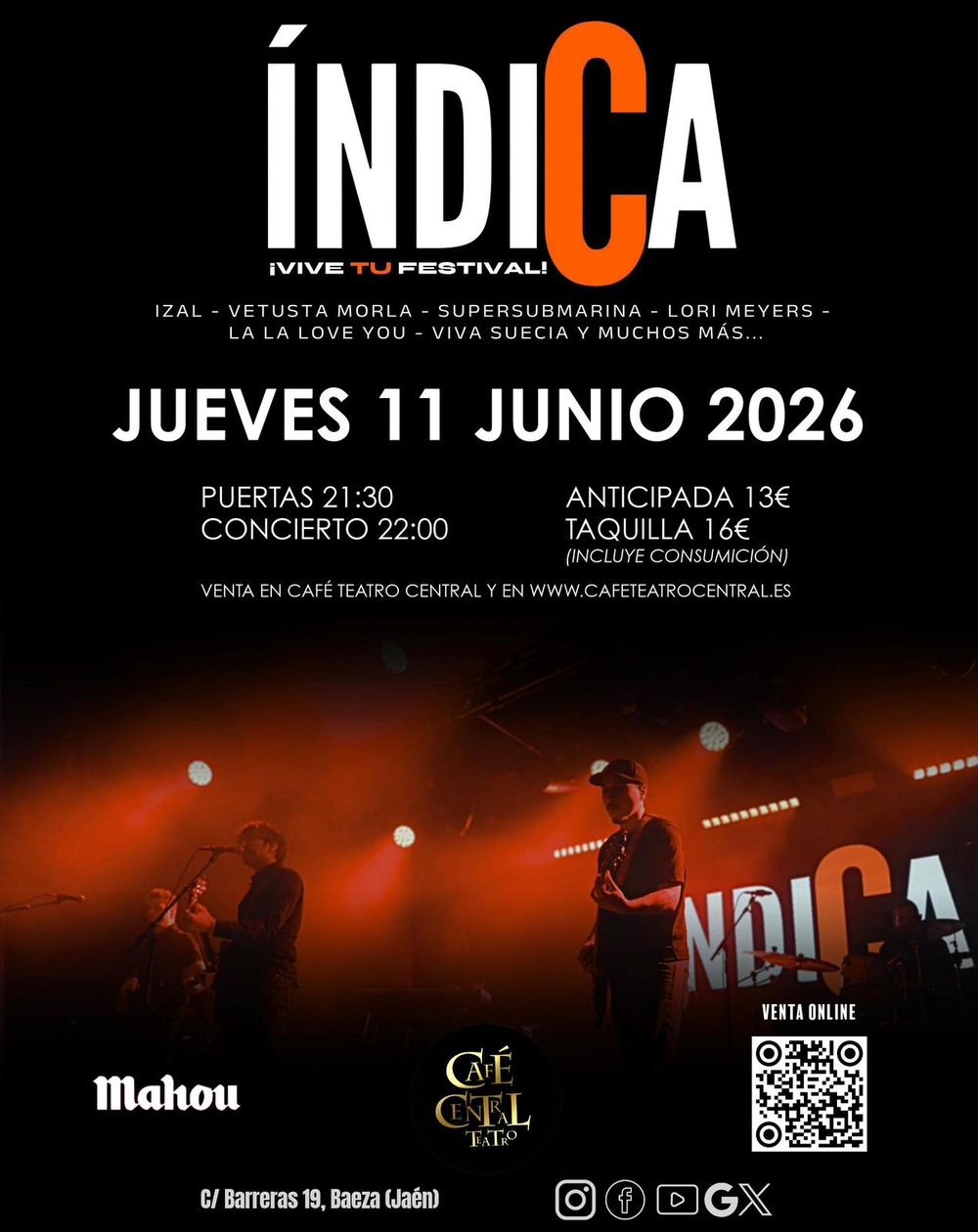 Conciertos en Jaén