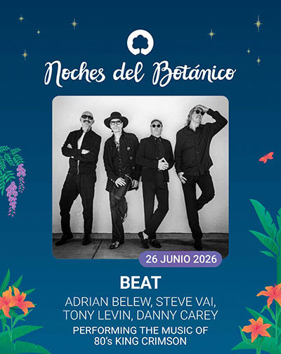 Concierto de BEAT en Jardines del Botánico (Madrid) · 26 de junio, 2026