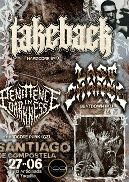 Concierto de Takeback + Penitence in Darkness en Moon Music Club (Santiago) · 27 de junio, 2026