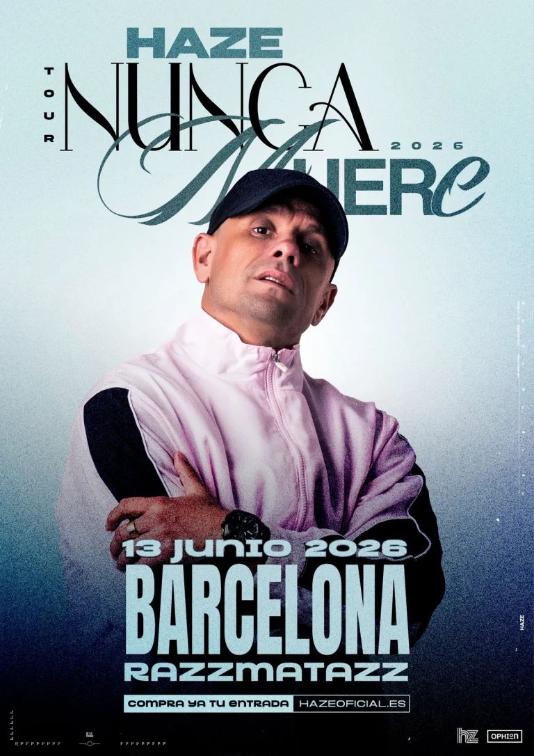 Concierto de Haze en Razzmatazz (Barcelona) · 13 de junio, 2026