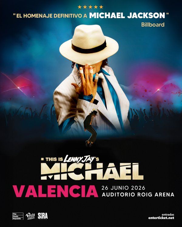 This is Michael ‘Tributo Michael Jackson’ en Roig Arena (Valencia) · 26 de junio, 2026