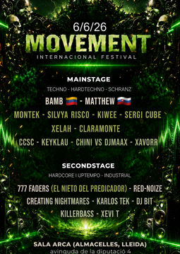Movement International Festival en Sala Arca (Almaceles) · 6 de junio, 2026