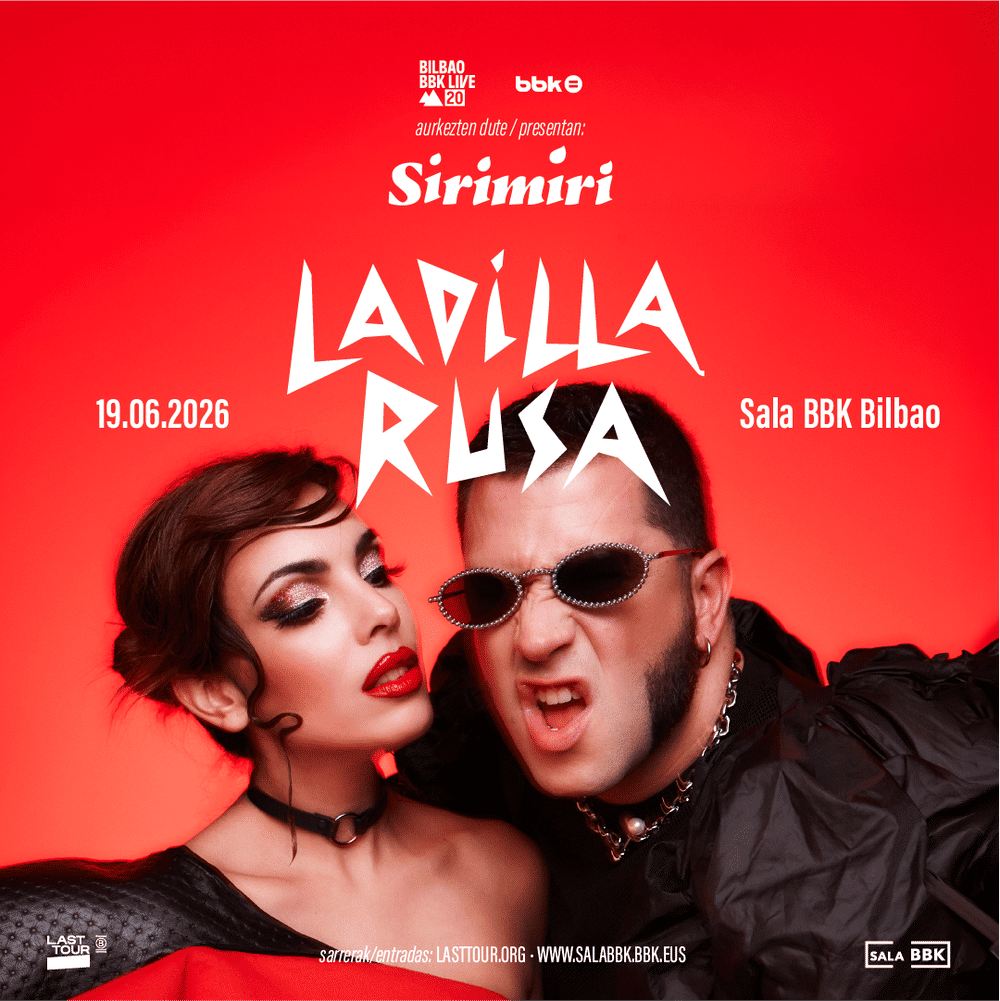 Concierto de Ladilla Rusa en Sala BBK (Bilbao) · 17 de junio, 2026