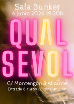 Concierto de Qualsevol en Sala El Bunker (Alicante) · 6 de junio, 2026