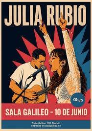 Concierto de Julio Rubio en Sala Galieo (Madrid) · 10 de junio, 2026