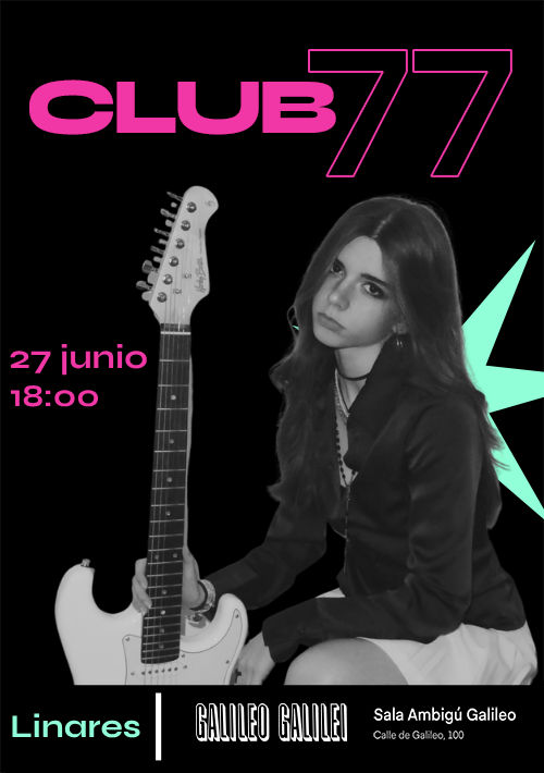 Concierto de Linares en Sala Galileo (Madrid) · 27 de junio, 2026